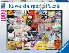 Ravensburger - Wine Labels 1000 Piece Adult's Jigsaw Puzzle