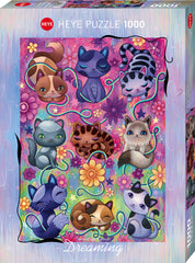 HEYE - Dreaming: Kitty Cats 1000 Piece Jigsaw Puzzle