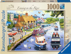 Ravensburger - Leisure Days No 7: Evening on the River 1000 Piece Jigsaw Puzzle