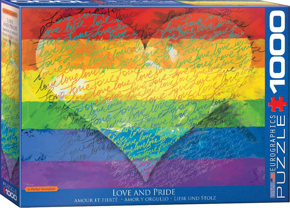 Eurographics - Love and Pride 1000 Piece Jigsaw Puzzle