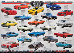 Eurographics - Muscle Car Evolution 1000 Piece Jigsaw Puzzle