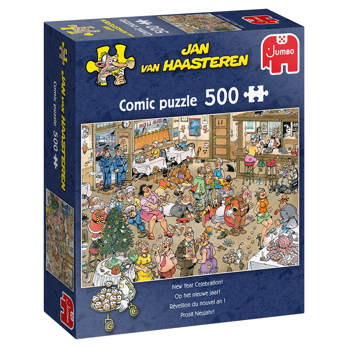 Jumbo - Jan van Haasteren: New Year Celebration 500 Piece Puzzle