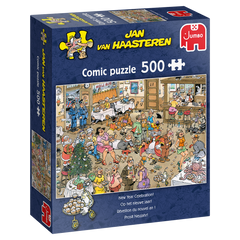 Jumbo - Jan van Haasteren: New Year Celebration 500 Piece Puzzle