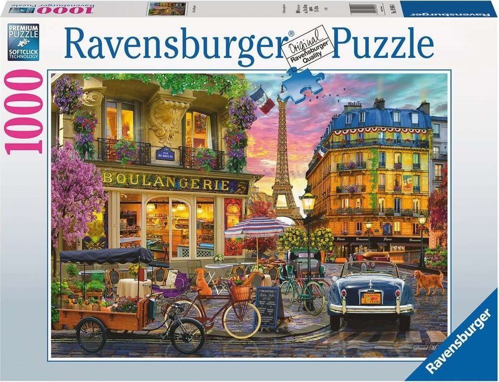 Ravensburger - Paris at Dawn 1000 Piece Adult's Jigsaw Puzzle