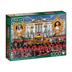 Falcon - The Queen's Platinum Jubilee 1000 Piece Jigsaw Puzzle