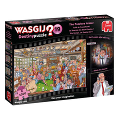 Jumbo - Wasgij? Retro Destiny #19 Puzzlers Arms 1000 Piece Adult's Jigsaw Puzzle