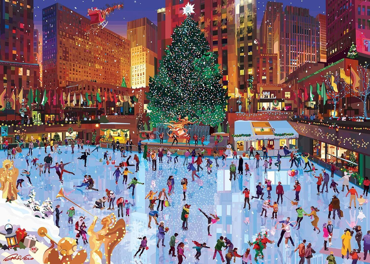 Ravensburger - Rockefeller Centre Joy 1000 Piece Puzzle