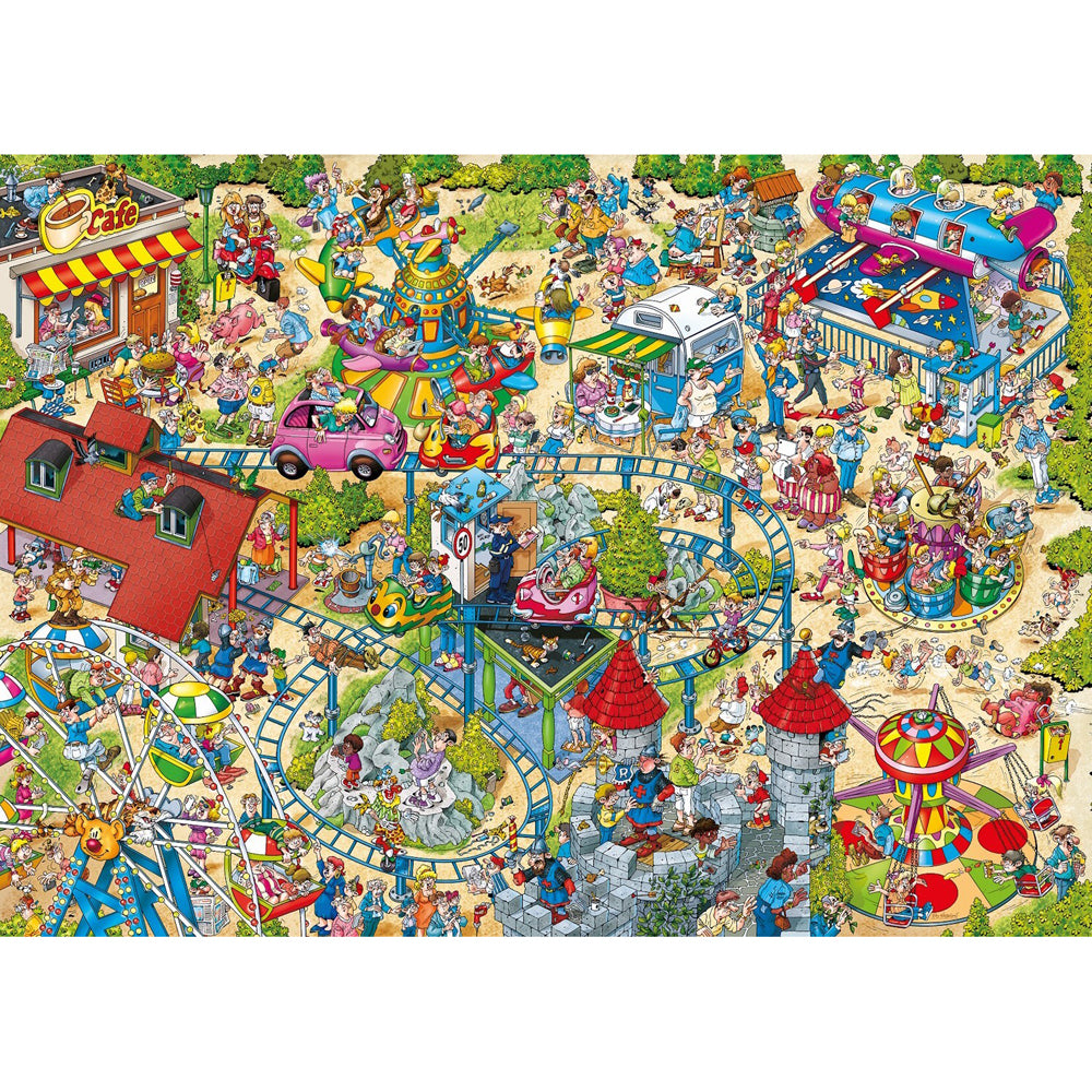 Ravensburger - Holiday Resort 4 The Amusement Park 1000 Piece Puzzle