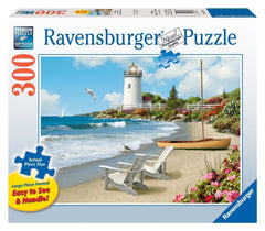 Ravensburger - Sunlit Shores 300 Piece Large Format Puzzle