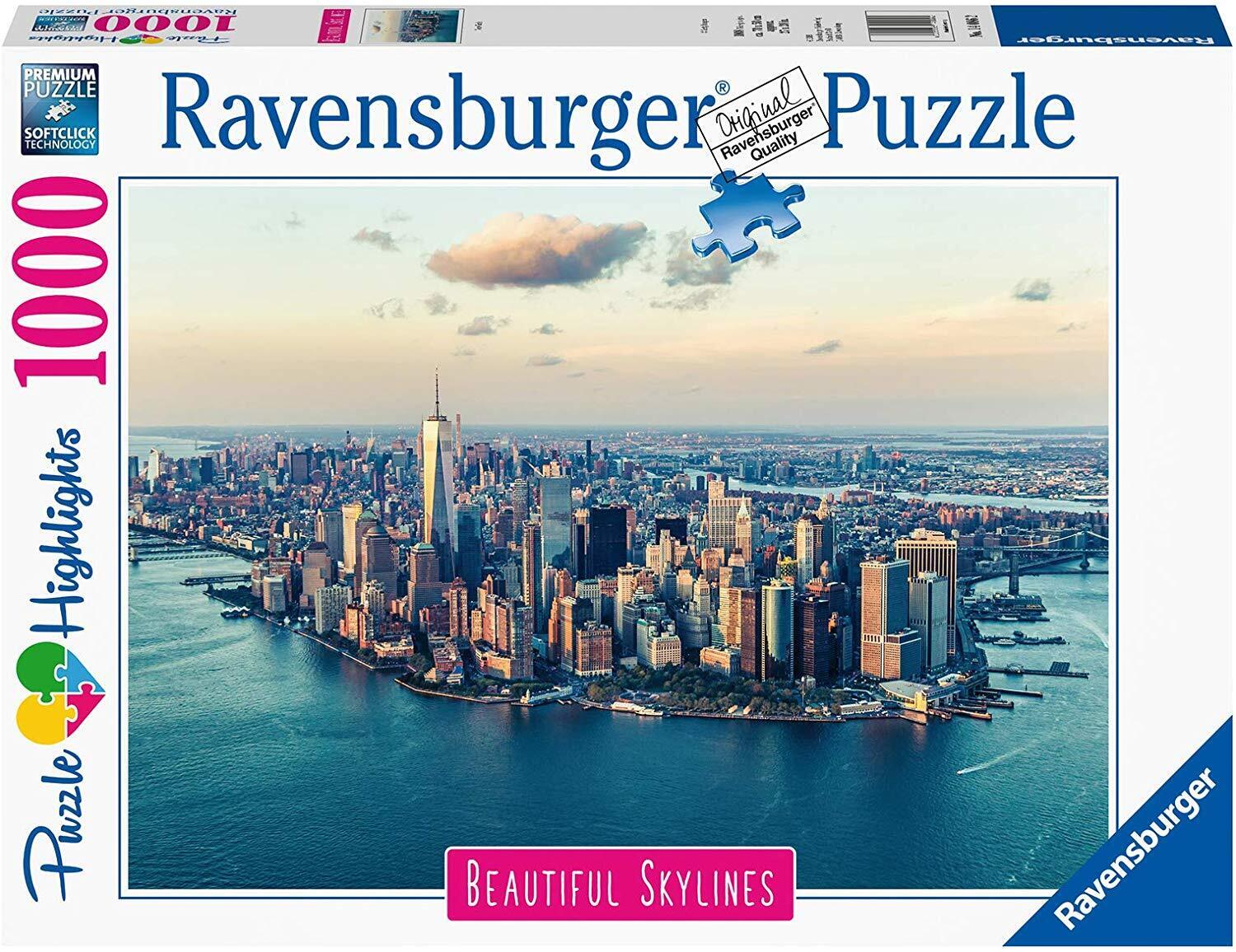 Ravensburger - Beautiful Skylines: New York 1000 Piece Adult's Jigsaw Puzzle