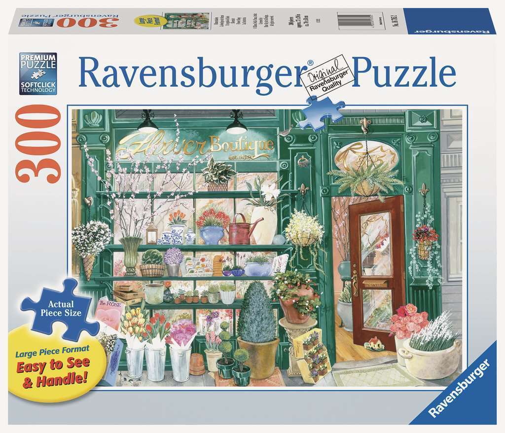 Ravensburger - Flower Shop 300 Piece Large Format Puzzle