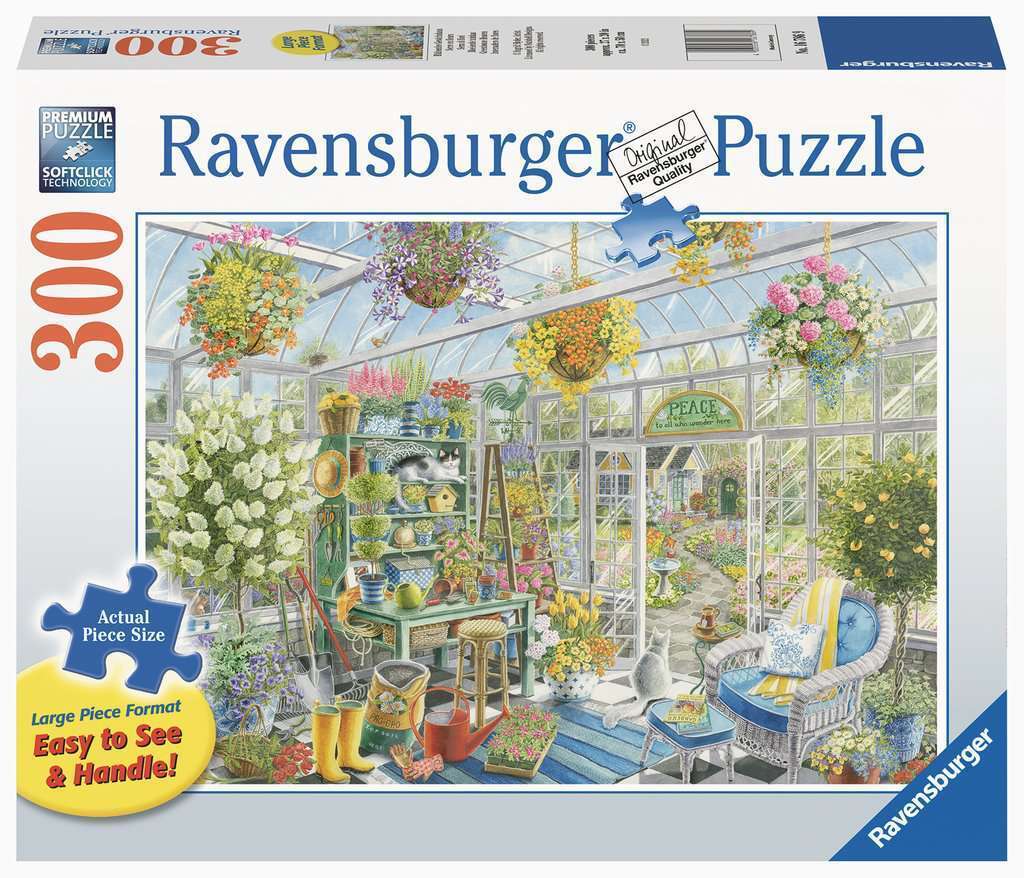 Ravensburger - Greenhouse Heaven 300 Piece Large Format Puzzle