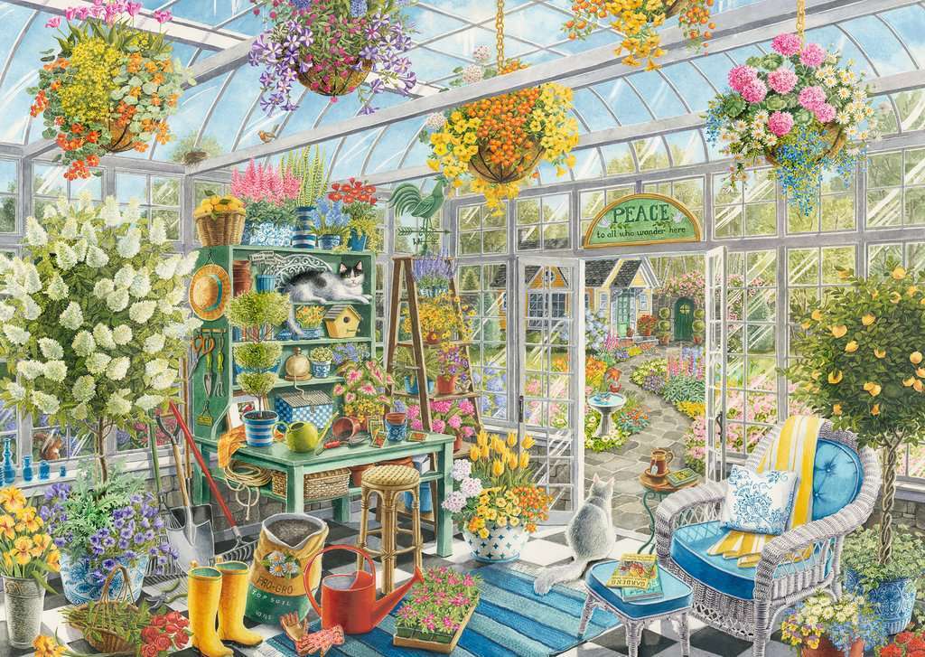 Ravensburger - Greenhouse Heaven 300 Piece Large Format Puzzle