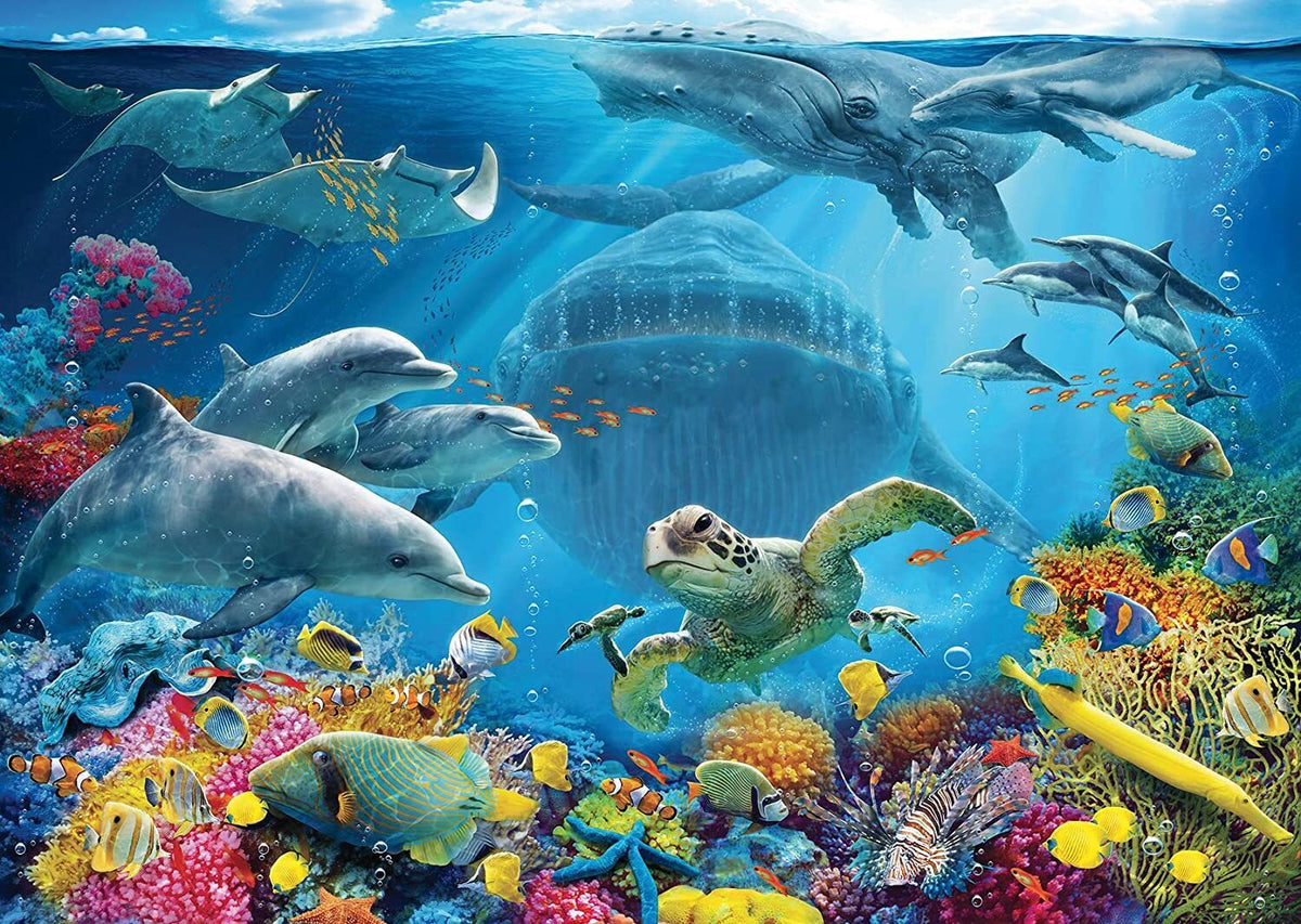 Ravensburger - Life Underwater 300 Piece Large Format Puzzle