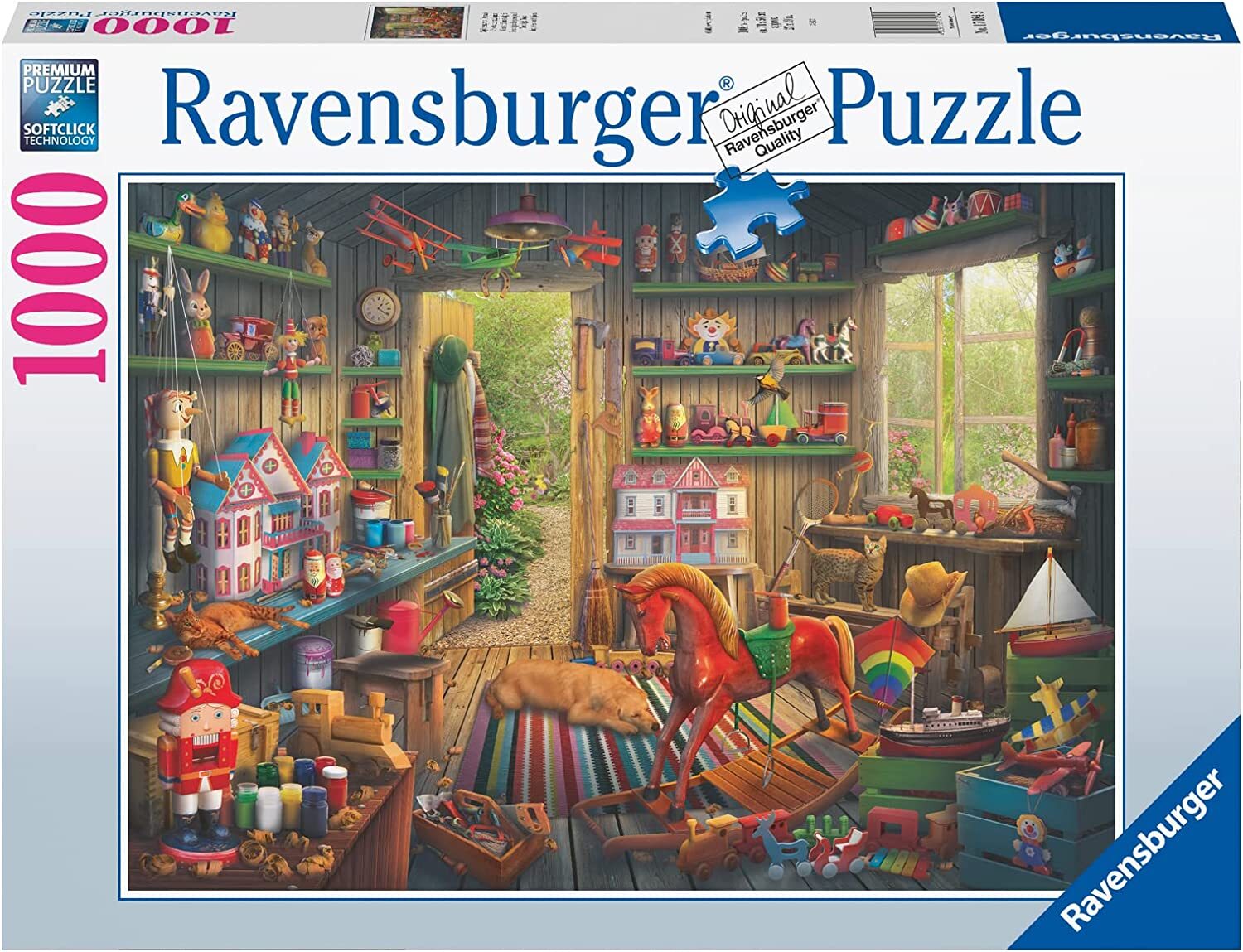 Ravensburger - Nostalgic Toys Puzzle 1000 Piece Adult's Jigsaw Puzzle