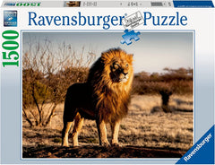 Ravensburger - Lion, King of the Animals 1500 Adult's Jigsaw Puzzle