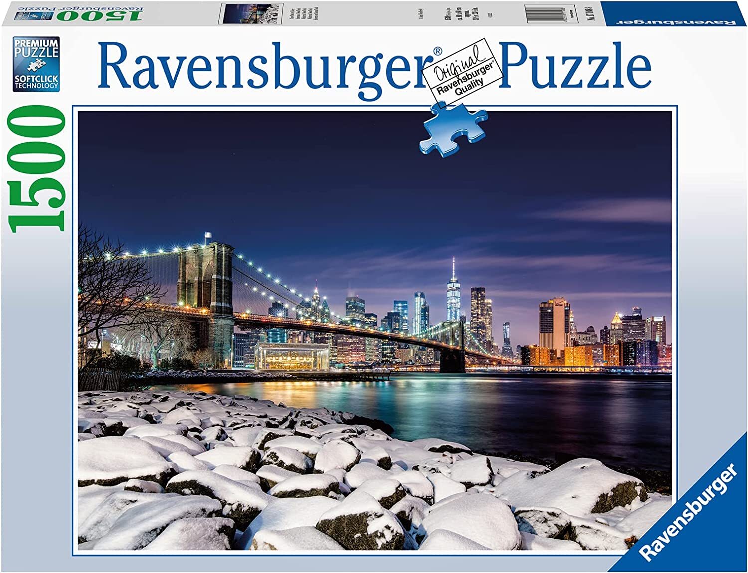 Ravensburger - Winter in New York Puzzle 1500 Piece Jigsaw Puzzle