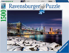 Ravensburger - Winter in New York Puzzle 1500 Piece Jigsaw Puzzle