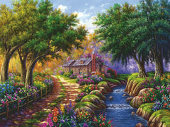 Ravensburger - Cottage by the River 1500 Adult's Jigsaw Puzzle