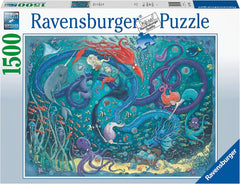 Ravensburger - The Mermaids Puzzle 1500 Piece Jigsaw Puzzle