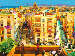 Ravensburger - Dining in Valencia 1500 Piece Adult's Puzzle