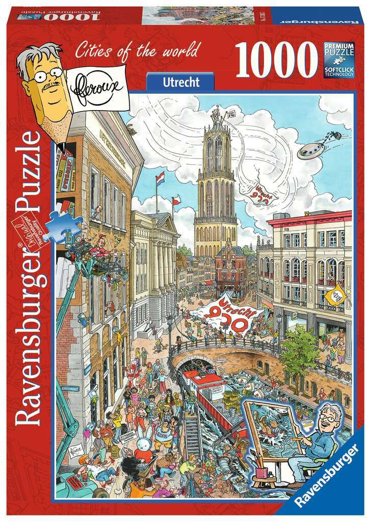 Ravensburger - Cities of the World: Utrecht Puzzle 1000 Piece Adult's Jigsaw Puzzle