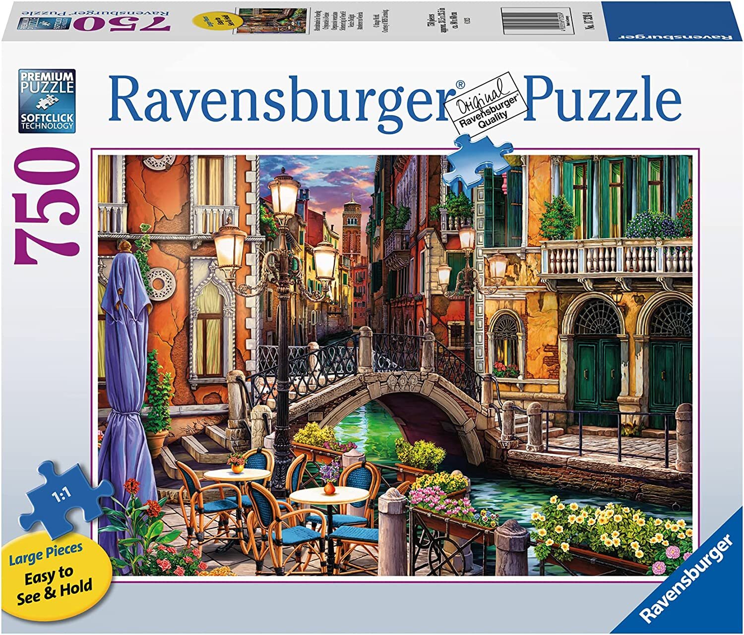 Ravensburger - Venice Twilight 750 Piece Large Format Adult's Puzzle