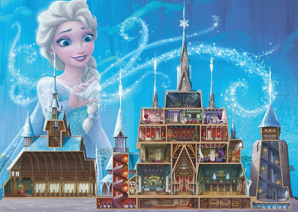 Ravensburger - Disney Castles: Elsa Puzzle 1000 Piece Jigsaw Puzzle