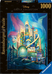 Ravensburger - Disney Castles: Ariel Puzzle 1000 Piece Jigsaw Puzzle