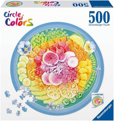 Ravensburger - Circle of Colours, Poke Bowl 500 Piece Puzzle