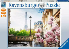 Ravensburger - Spring in Paris 500 Piece Family Jigsaw Puzzle