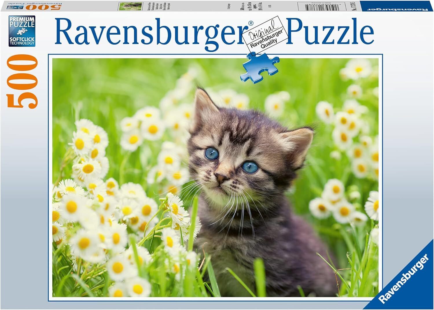 Ravensburger - Kitten in the Meadow 500 Piece Puzzle