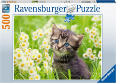 Ravensburger - Kitten in the Meadow 500 Piece Puzzle