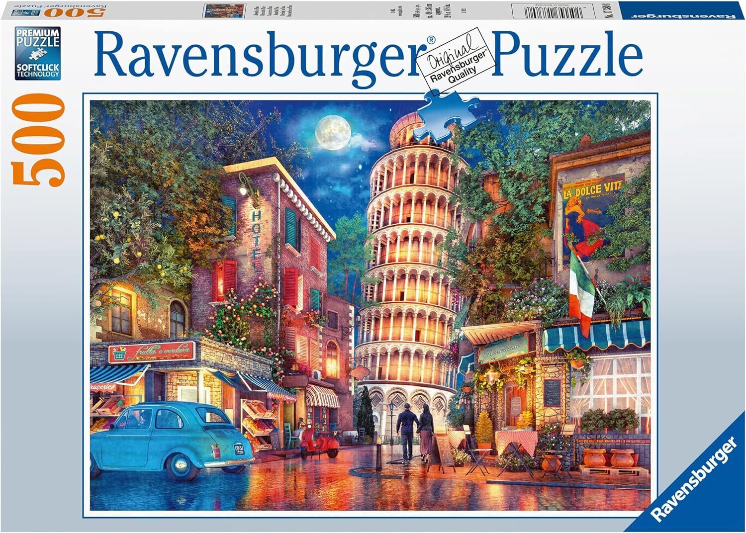 Ravensburger - Streets of Pisa 500 Piece Puzzle