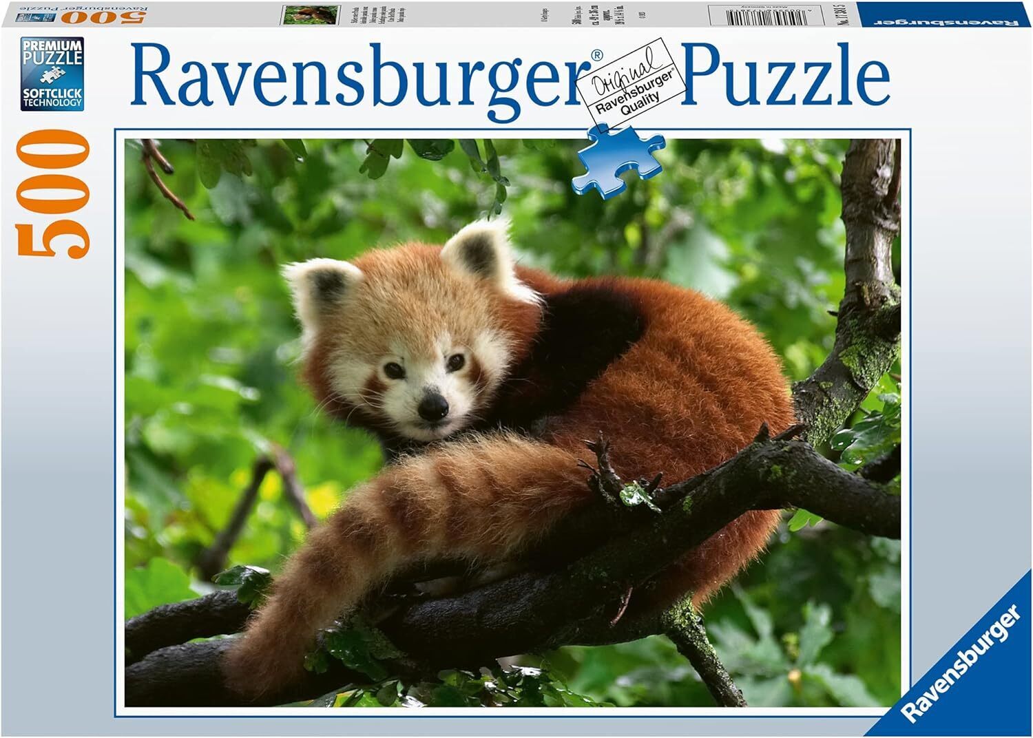 Ravensburger - Cute Red Panda Photo 500 Piece Puzzle