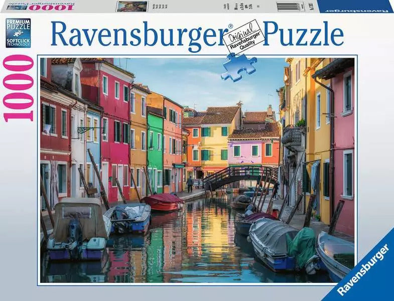 Ravensburger - Burano, Italy 1000 Piece Adult's Jigsaw Puzzle