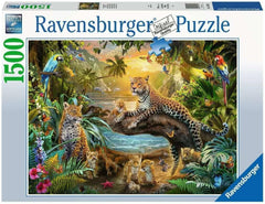 Ravensburger - Leopards in the Jungle 1500 Adult's Jigsaw Puzzle