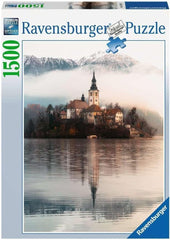 Ravensburger - The Island of Wishes Bled, Slovenia 1500 Adult's Jigsaw Puzzle