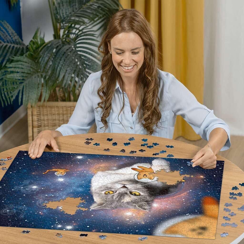 Ravensburger - Cats in Space 1500 Adult's Jigsaw Puzzle