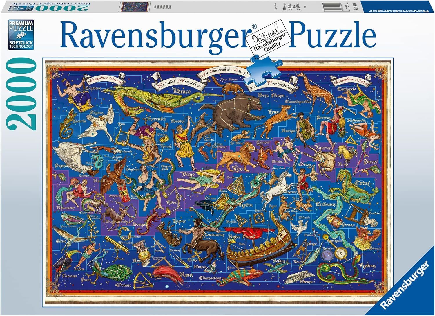 Ravensburger - Star Constellations 2000 Piece Jigsaw Puzzle