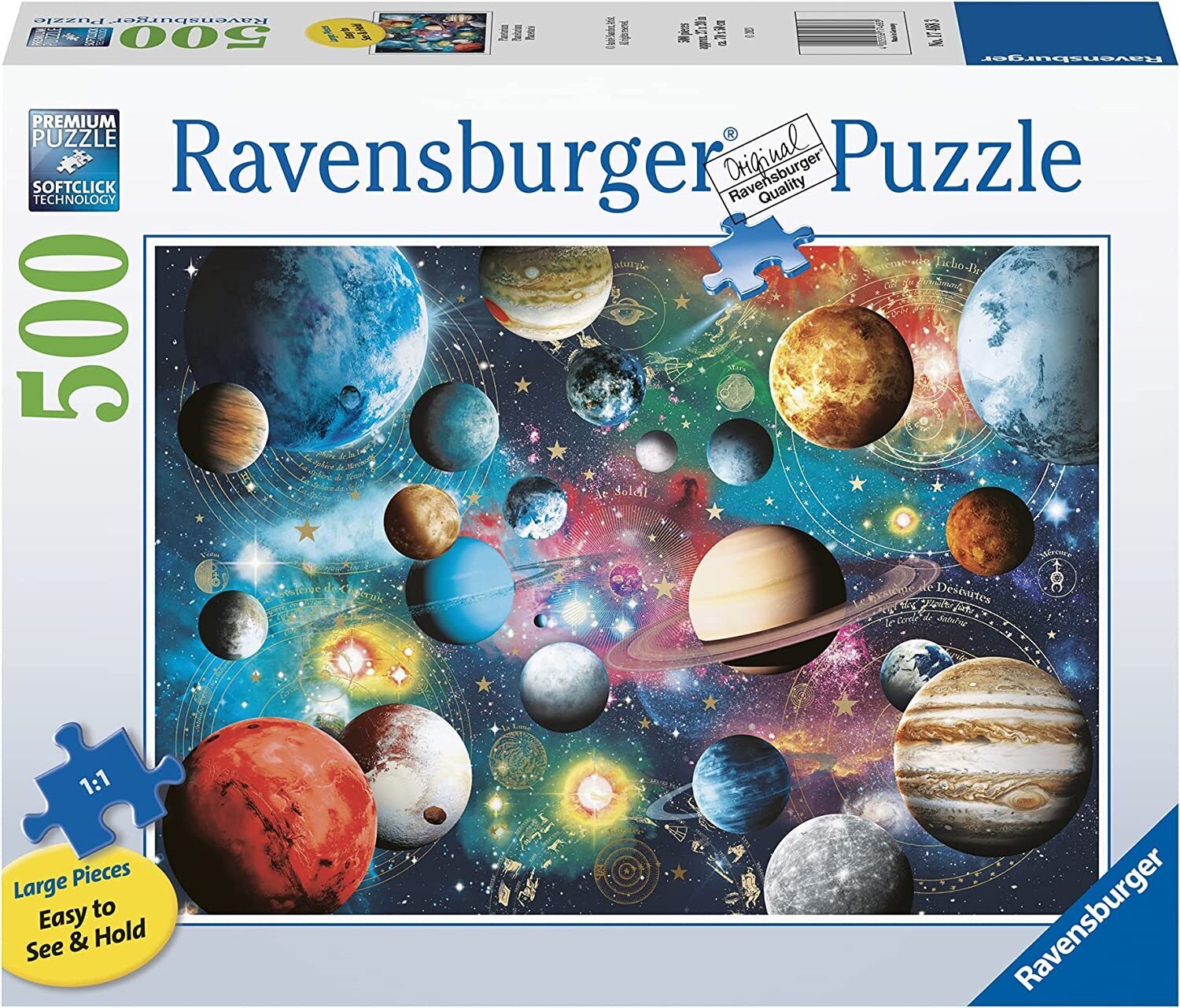 Ravensburger - Planetarium 500 Piece Large Format Puzzle