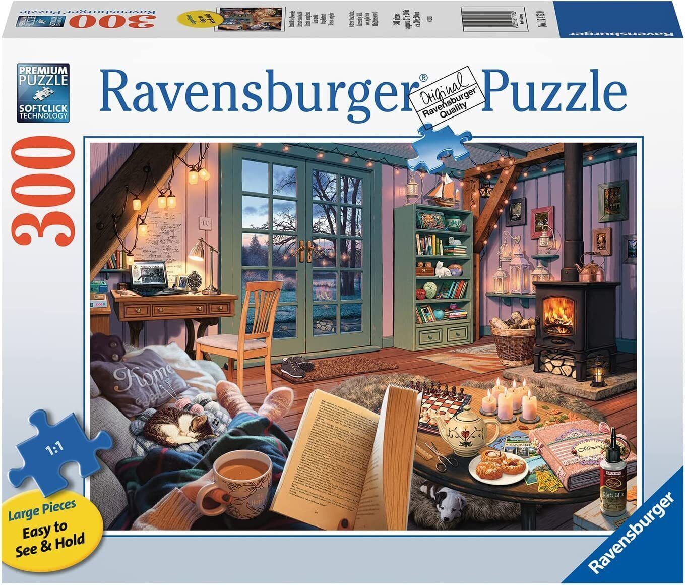 Ravensburger - Cozy Retreat 300 Piece Large Format Puzzle