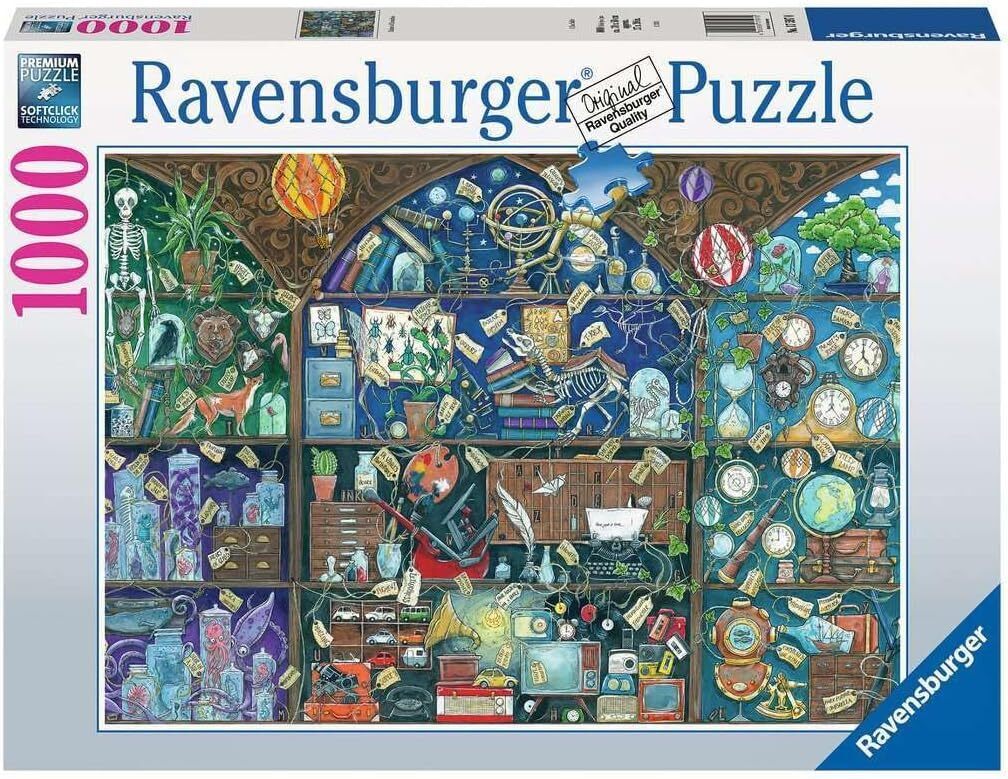 Ravensburger - Cabinet of Curiosities 1000 Piece Jigsaw Puzzle