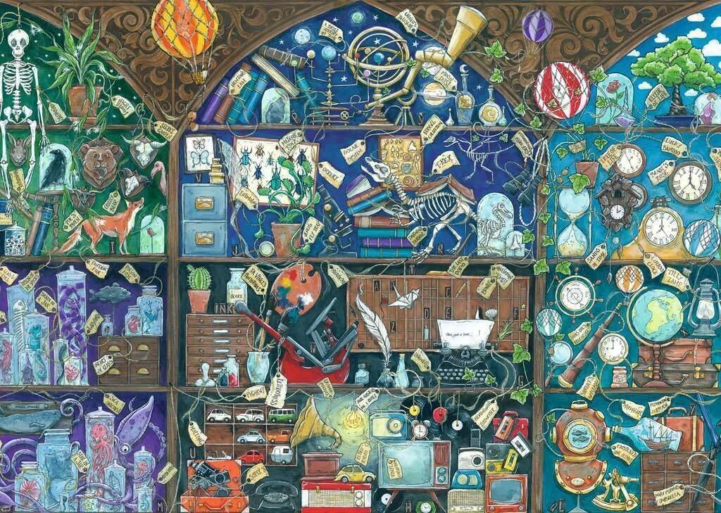 Ravensburger - Cabinet of Curiosities 1000 Piece Jigsaw Puzzle