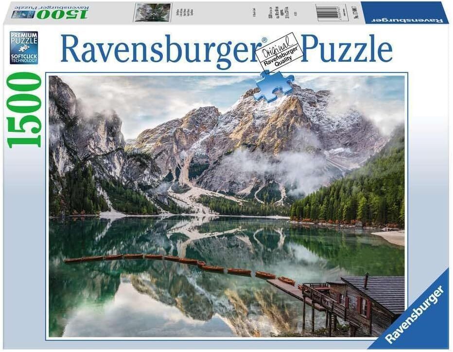 Ravensburger - Lake Braies 1500 Adult's Jigsaw Puzzle