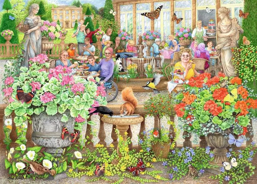 Ravensburger - The Orangery Cafe Puzzle 1000 Piece