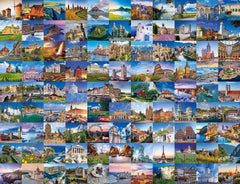 Ravensburger - 99 Beautiful Places of Europe 2000 Piece Puzzle