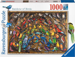 Ravensburger - Rainbow of Birds 1000 Piece Adult's Jigsaw Puzzle