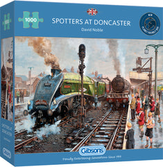 Gibsons - Spotters at Doncaster Puzzle 1000 Piece Jigsaw Puzzle