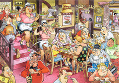 Jumbo - Wasgij? Retro Mystery #5  Sunday Lunch 1000 Piece Adult's Jigsaw Puzzle